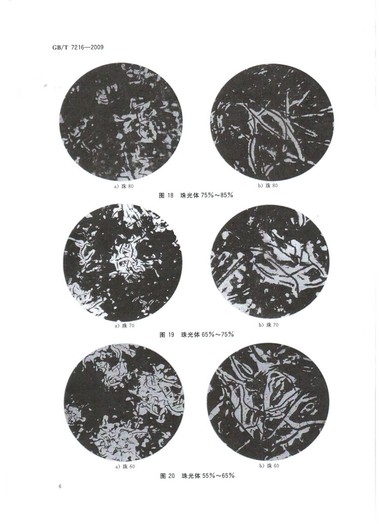 GBT7216-2009灰鑄鐵金相檢驗(yàn)國家標(biāo)準(zhǔn)